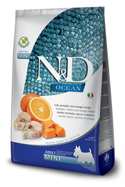 Farmina N&D Ocean Merluzzo E Zucca Cani Adulti Taglia Mini Sacco 2,5kg-1
