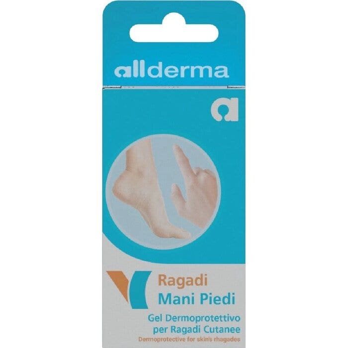 Allderma Ragadi Mani-Piedi Cerotto Liquido Ragadi Cutanee 12ml-1