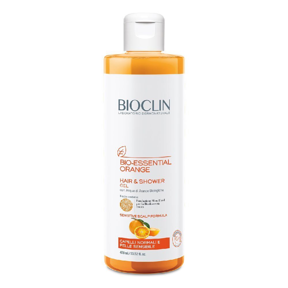 Bioclin Bio Essential Orange Detergente Corpo Capelli 400ml  - 1