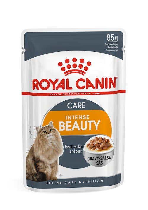 Royal Canin Hair & Skin in Salsa Alimento Umido Per Gatti Adulti Bustina 85g-12