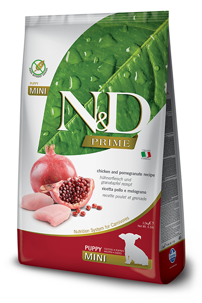 Farmina N&D Prime Pollo E Melograno Cani Cuccioli Taglia Mini Sacco 800g-2