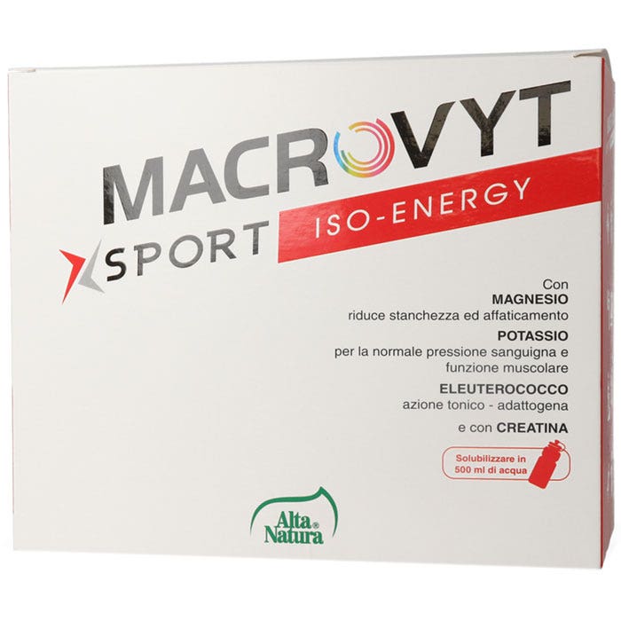 Alta Natura Macrovyt Iso-Energy 12 Bustine-2