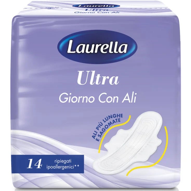 Laurella Assorbenti Ultra Sottili Giorno Con Ali 14 Pezzi-1