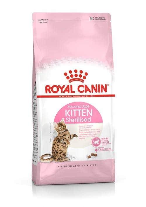 Royal Canin Kitten Sterilised Crocchette Per Gatti Sterilizzati 400g-2