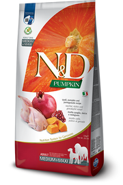 Farmina N&D Pumpkin Cibo Secco Quaglia Zucca E Melograno Per Cani Adulti 12kg-2