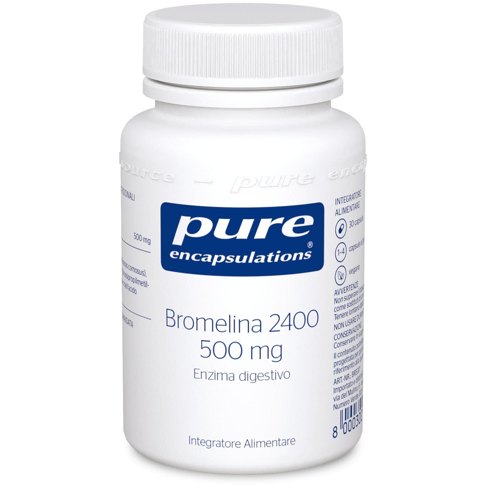 Pure Encapsulations Bromelina 30 Capsule  - 1