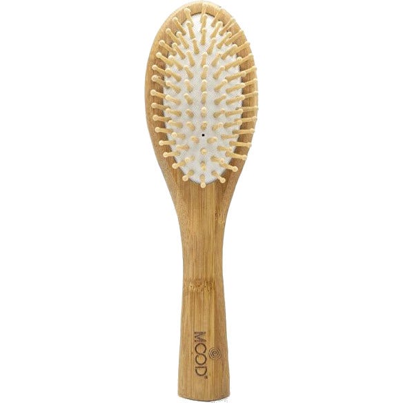 Spazzola Capelli Di Legno Forma Ovale-1