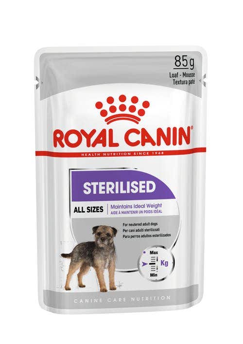 Royal Canin Sterilised Patè Per Cani Adulti Sterilizzati Bustina 85g-2