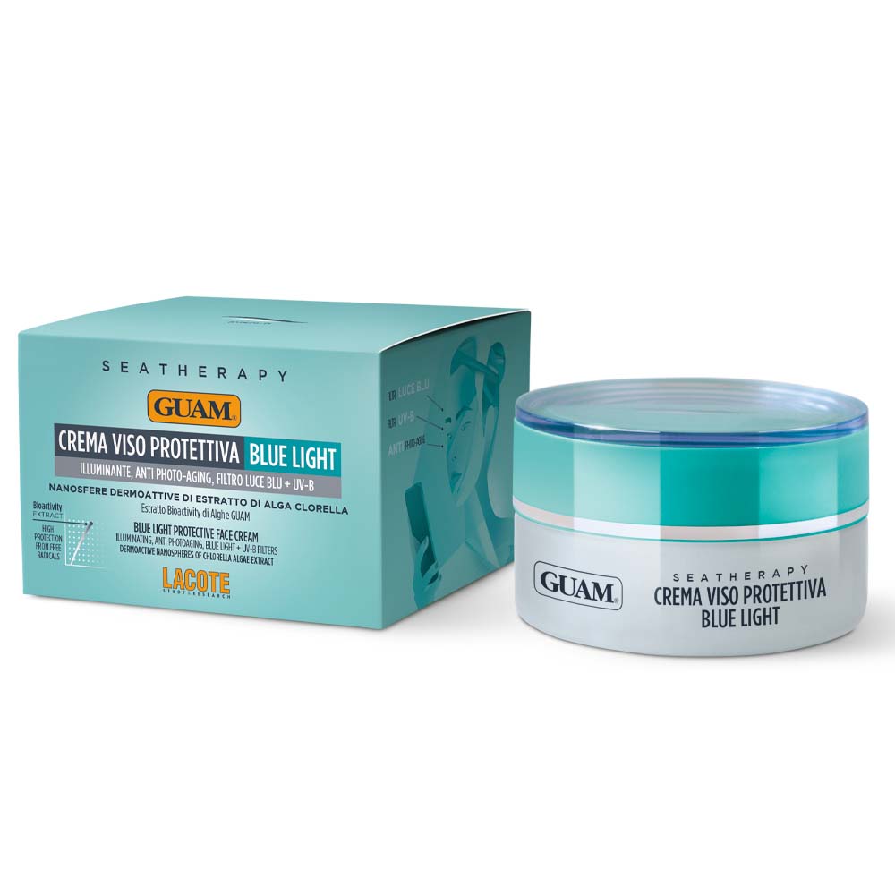 Guam Seatherapy Crema Viso Blue Light Protettiva 50ml-2