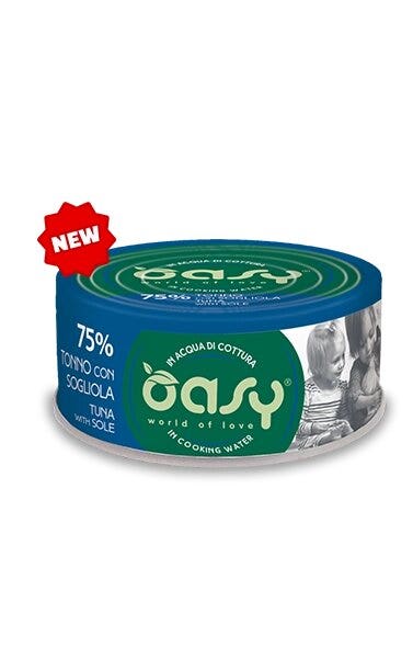 Oasy More Love Gatto Tonno con Sogliola 70g-1