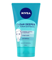 Nivea Clean Deeper Gel Scrub Viso Quotidiano 150 ml Esfoliante Viso Per La Cura Della Pelle Grassa-3