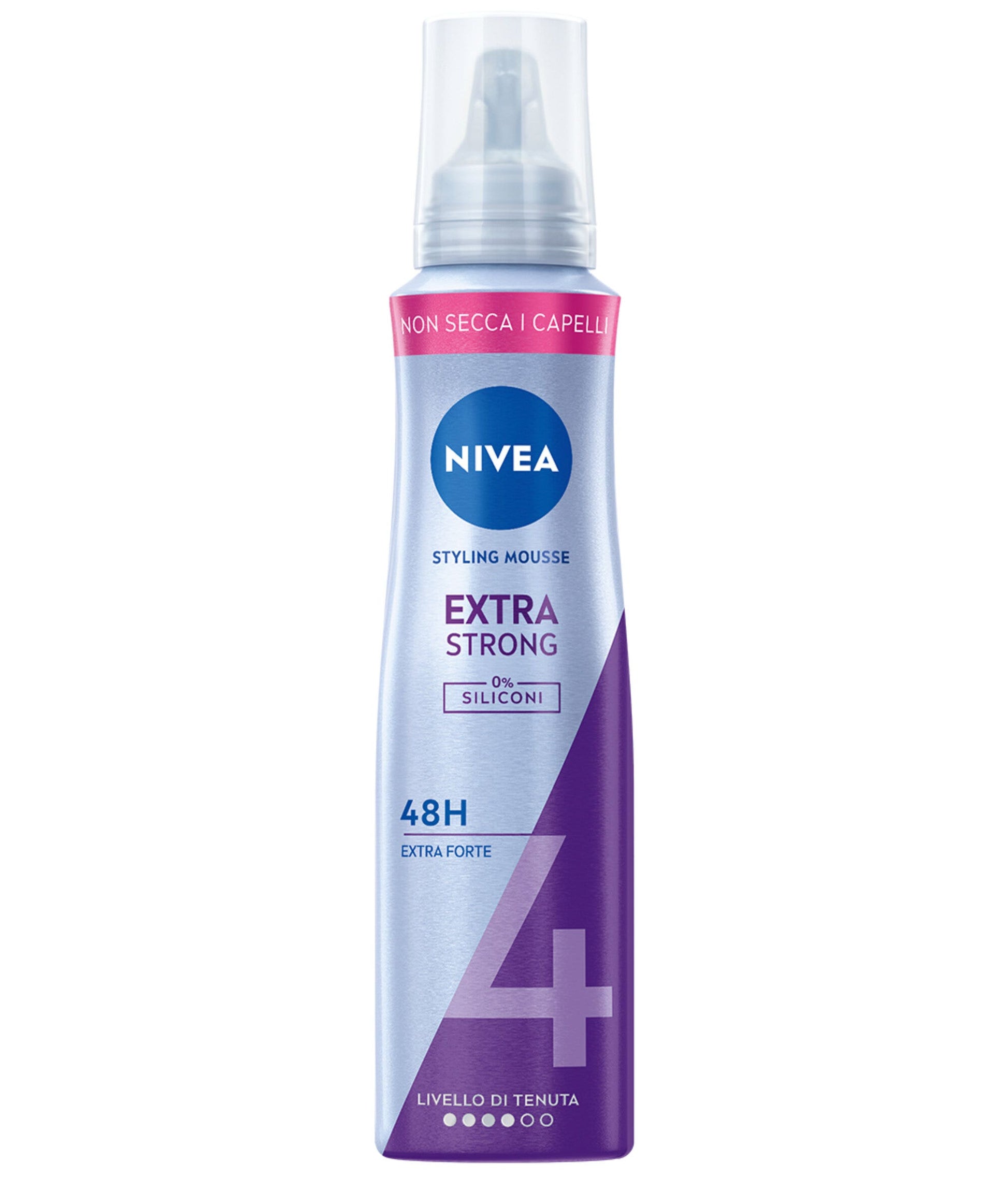 Nivea Styling Mousse Extra Strong Schiuma Per La Cura Capelli E Con Tenuta Extra Forte 150ml-1