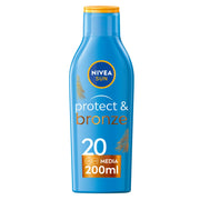 Nivea Sun Protect & Bronze Latte Spf 20 200ml               -5