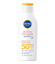 Nivea Sun Latte Solare Sensitive Immediate Protect Fp50+ 200ml Crema Solare Per Le Allergie Solari-2