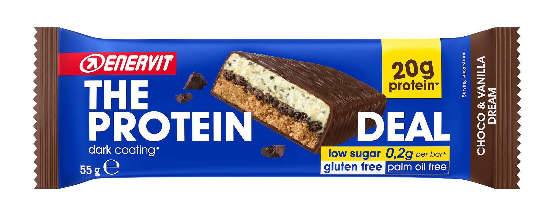 Enervit The Protein Deal Protein Bar Choco Vanilla  Barretta Da 55g-2