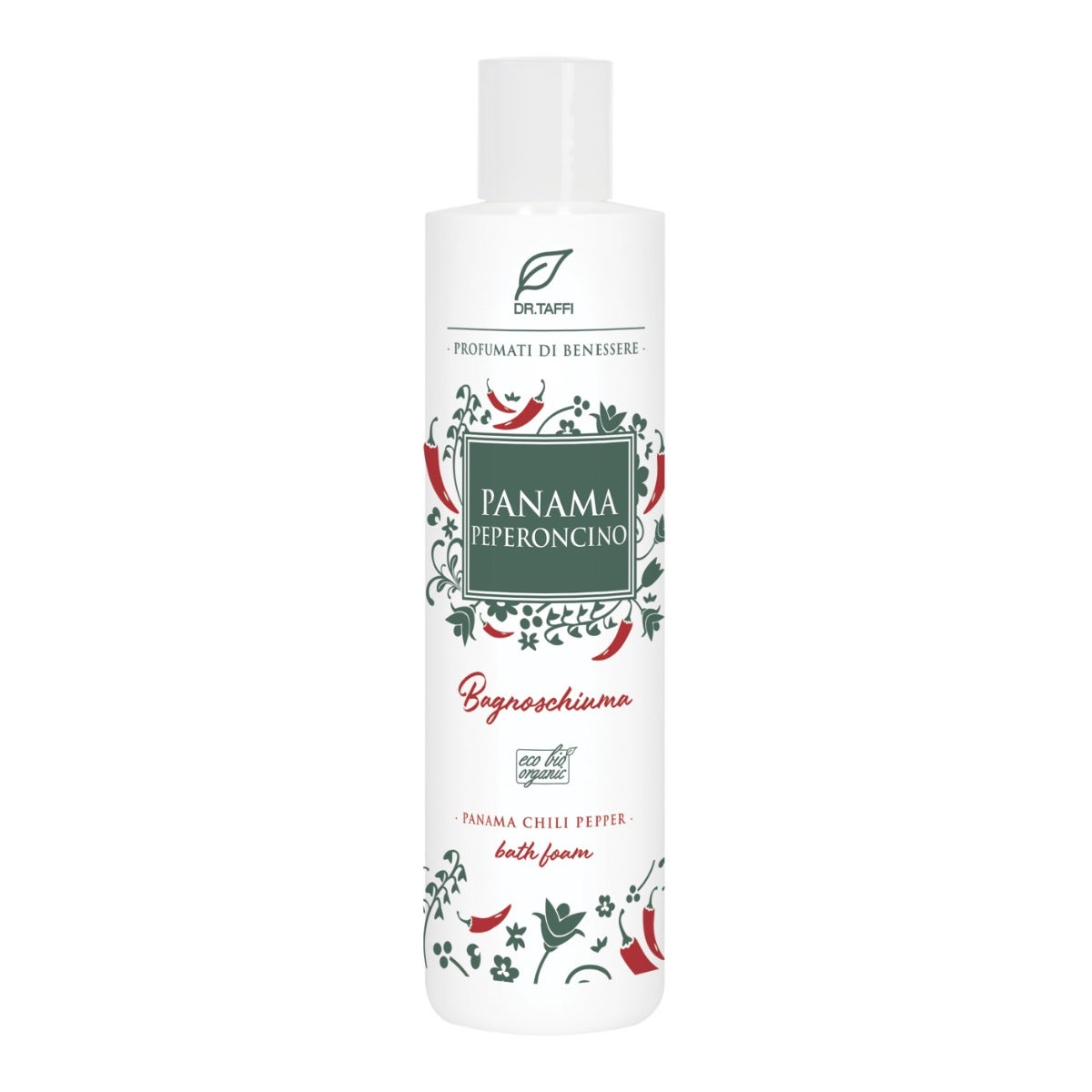 Dr Taffi Bagnoschiuma Panama Peperoncino Bio 250ml-1