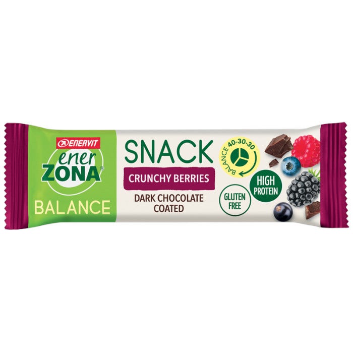 Enerzona Snack Crunchy Berries 1 Barretta 33g-2