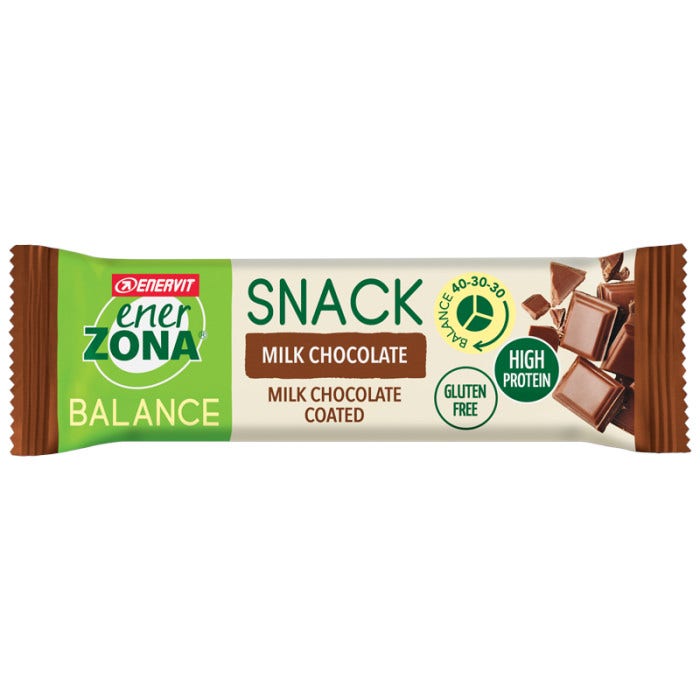 Enerzona Snack Milk Chocolate 1 Barretta 33g-2