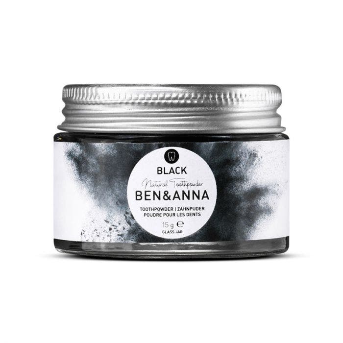 Ben & Anna Polvere Dentifricia Black Carbone Attivo 15g-2