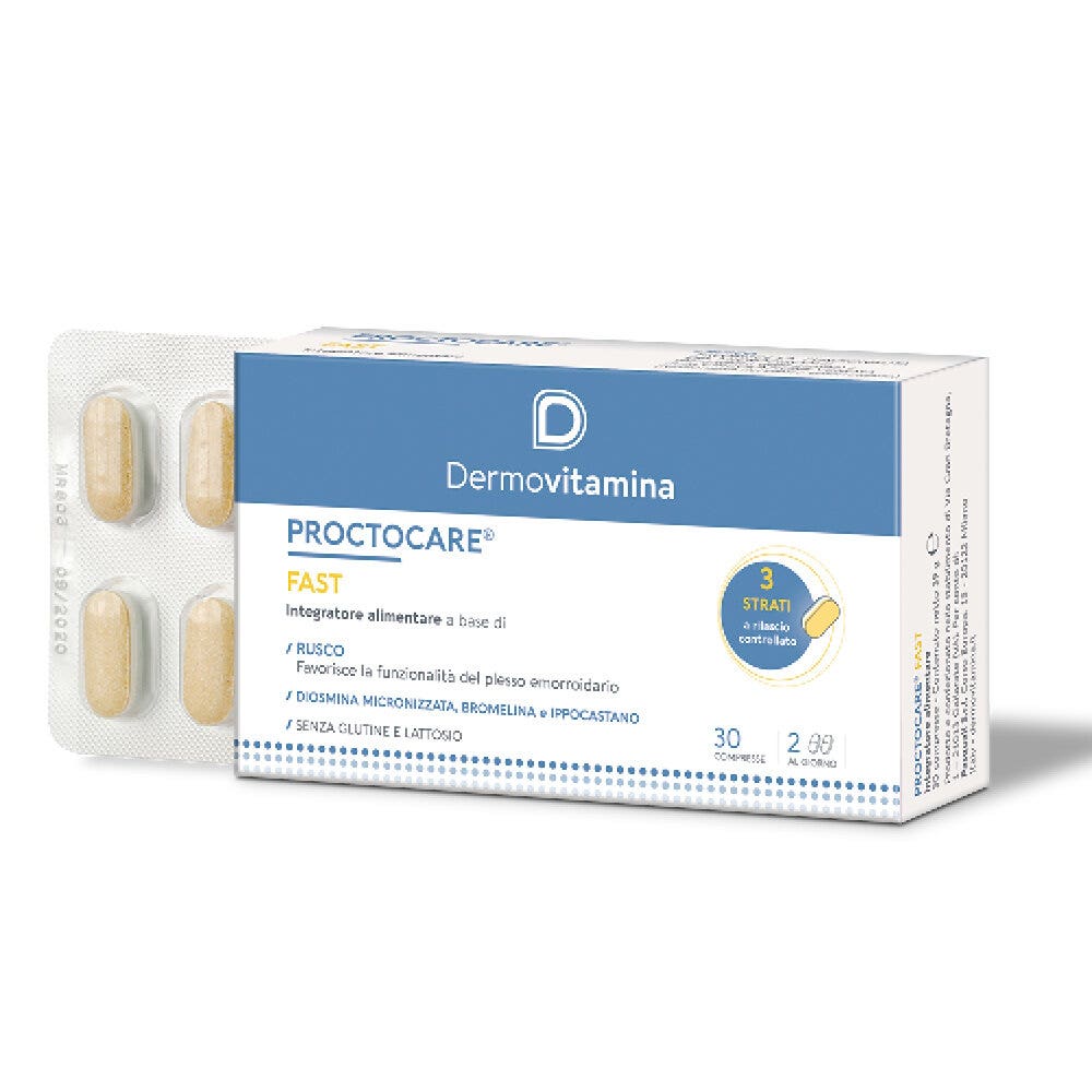 Dermovitamina Proctocare Fast 30 Compresse-3