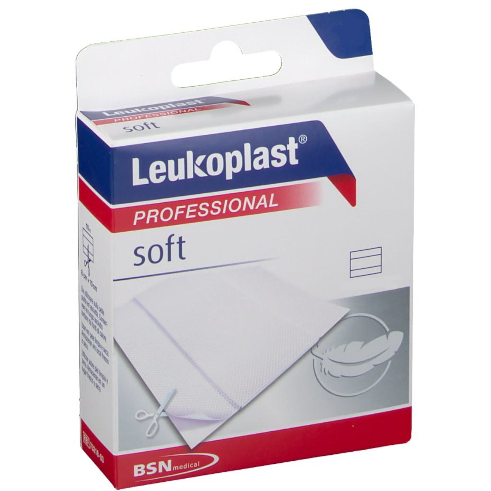 Leukoplast Soft White Cerotti 1mx6cm 10 Pezzi-2