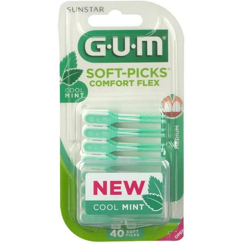 Gum Comfort Flex Mint Scovolini Interdentali 40 Pezzi-2