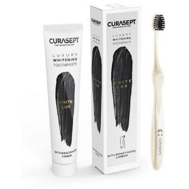 Curasept White Luxury Whitening Dentifricio 75ml + Spazzolino-2