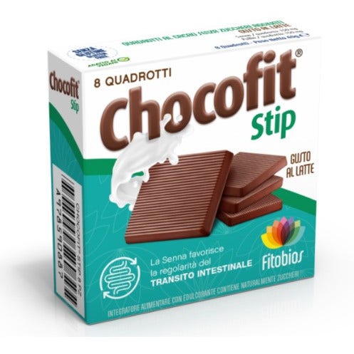 Fitobios Chocofit Stip 8 Cioccolatini-1