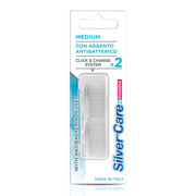 Silvercare Ricarica Spazzolino Media 2 Pezzi-1