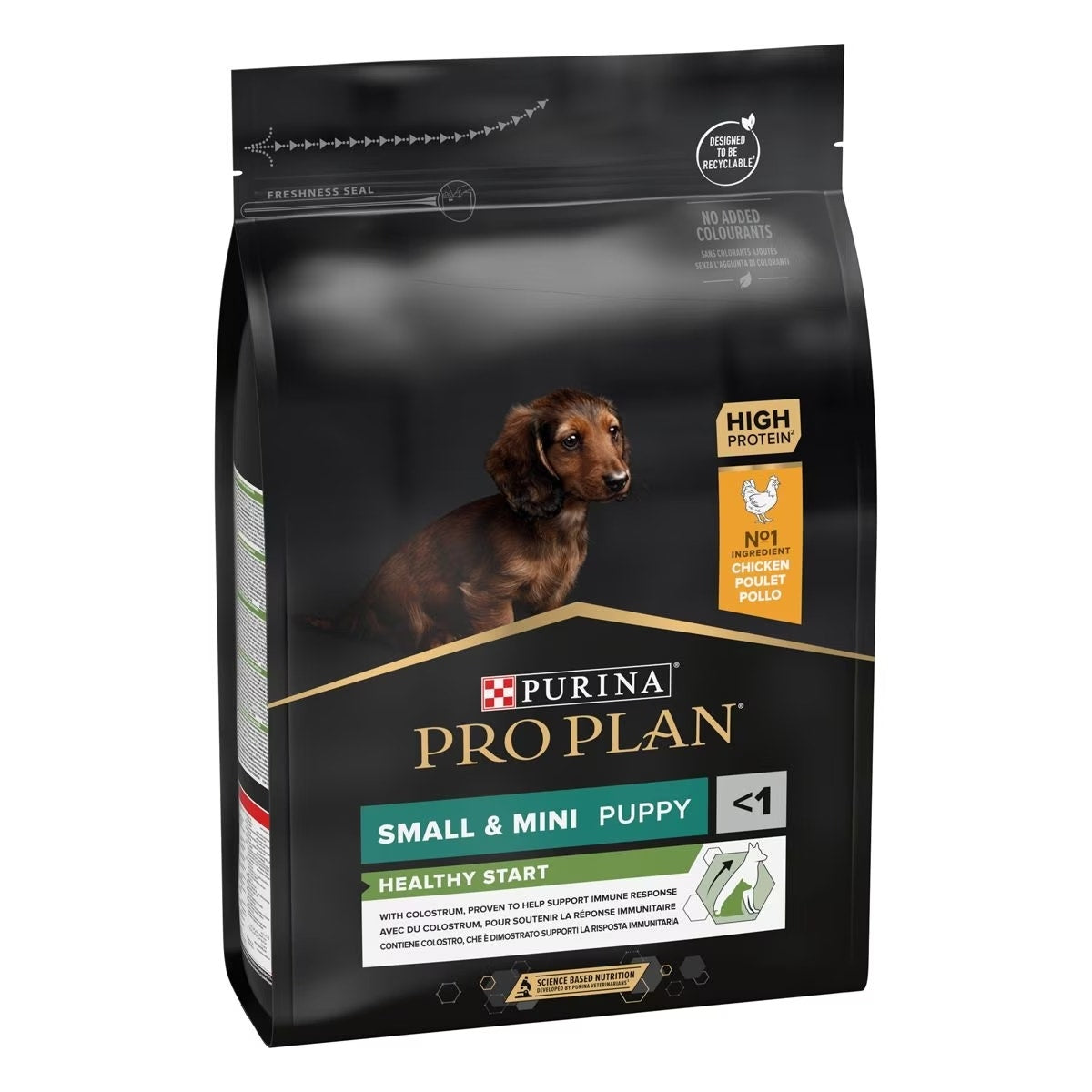 Purina Pro Plan Small e Mini Puppy Healthy Start Cibo Secco Con Pollo Per Cuccioli Taglia Piccola/Mini Sacco 3 kg-3