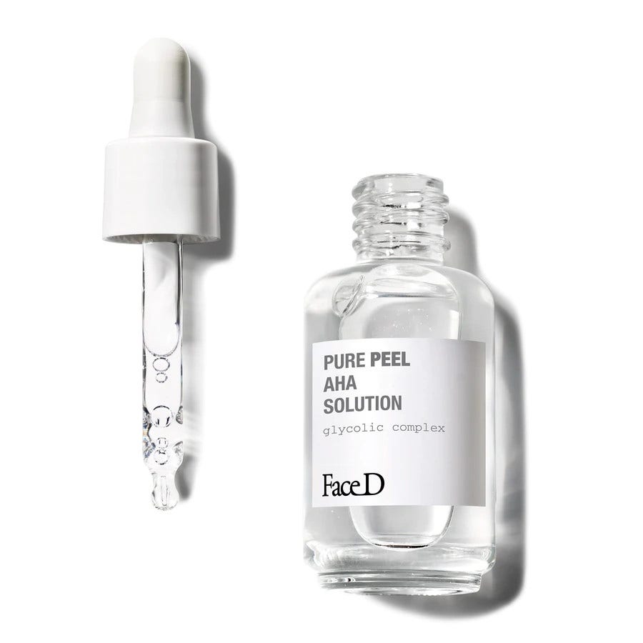 Face D Pure Peel Soluzione Viso Esfoliante AHA 30ml-1