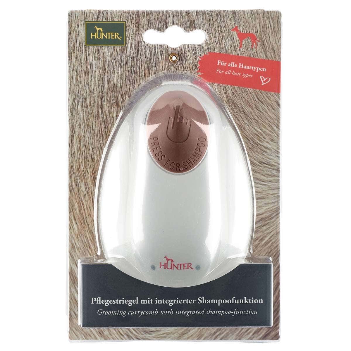 Hunter Striglia Toelettatura Curry Comb/Shampooing Per Cani 1 Pezzo-2
