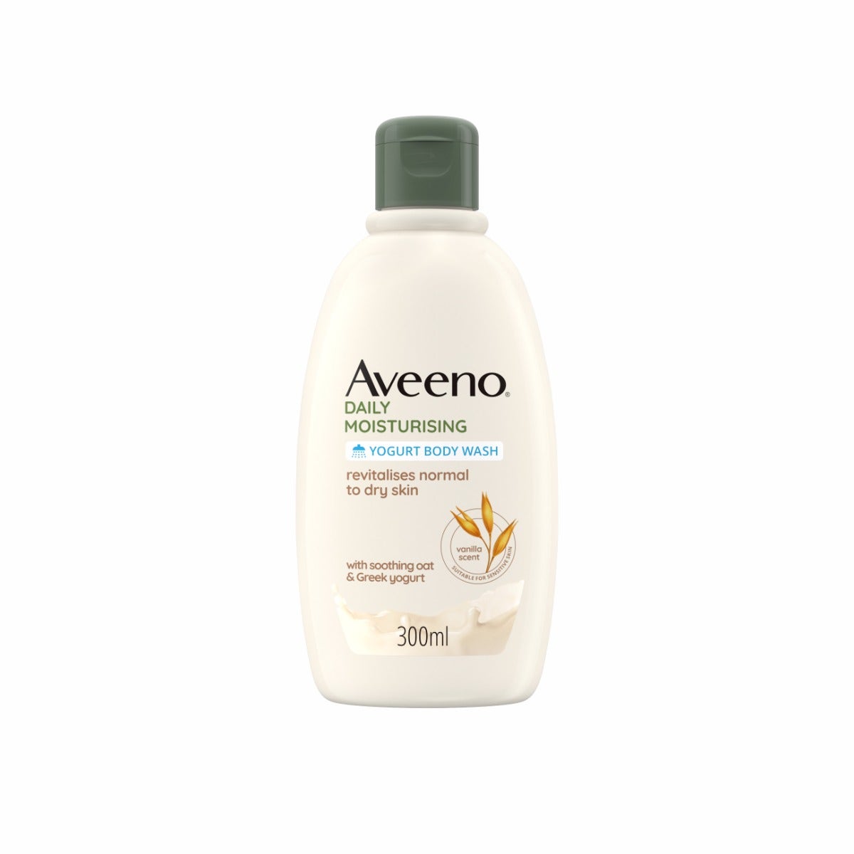 Aveeno Daily Moisturising Bagno Doccia Vaniglia & Avena 300ml-8