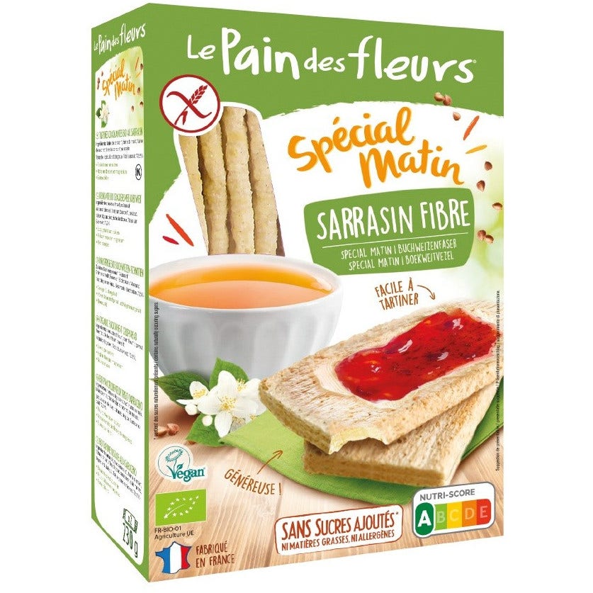 Primeal Pain Des Fleurs Tartine Tostate Grano Saraceno 230g-1