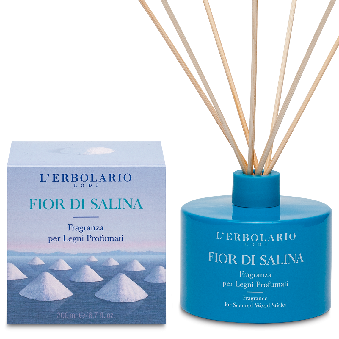 L'Erbolario Fragranza Per Legni Profumati Fior Di Salina 200ml-1