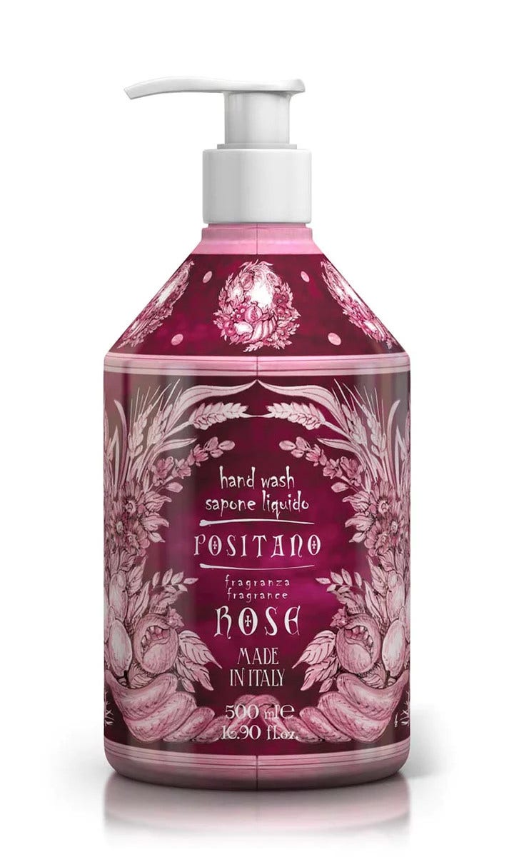 Le Maioliche Sapone Liquido Positano Rose 500ml-2