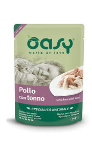 Oasy Specialità Naturale Gatto Pollo con Tonno 70g-1