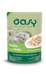 Oasy Specialità Naturale Gatto Pollo con Mela 70g-1