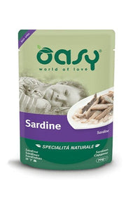 Oasy Specialità Naturale Gatto Sardine 70g-1