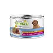 Natural Trainer Puppy & Junior Small & Toy Con Pollo Per Cani Cuccioli 150g-1