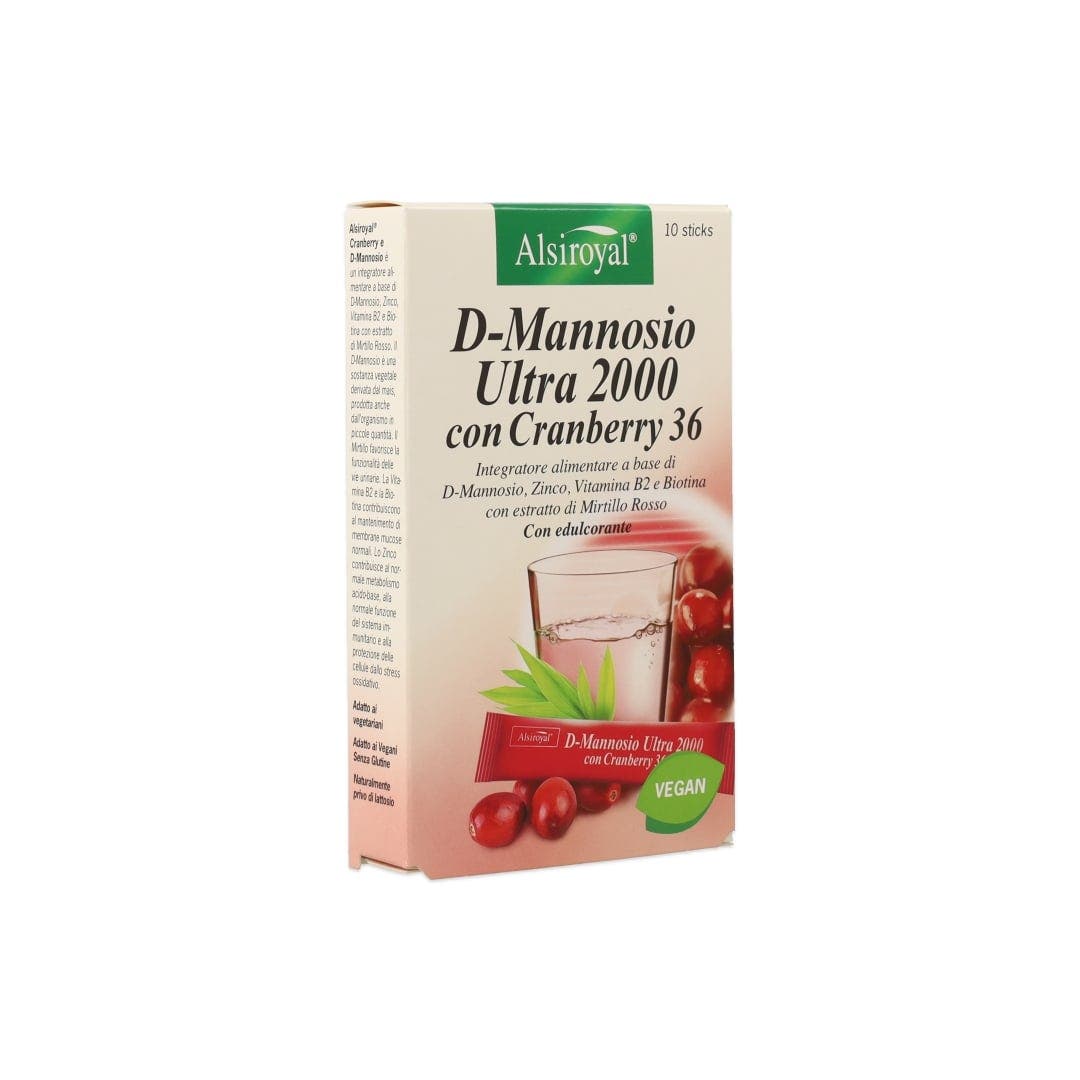 D Mannosio Ultra 2000 Cranberry 10 Stick -3