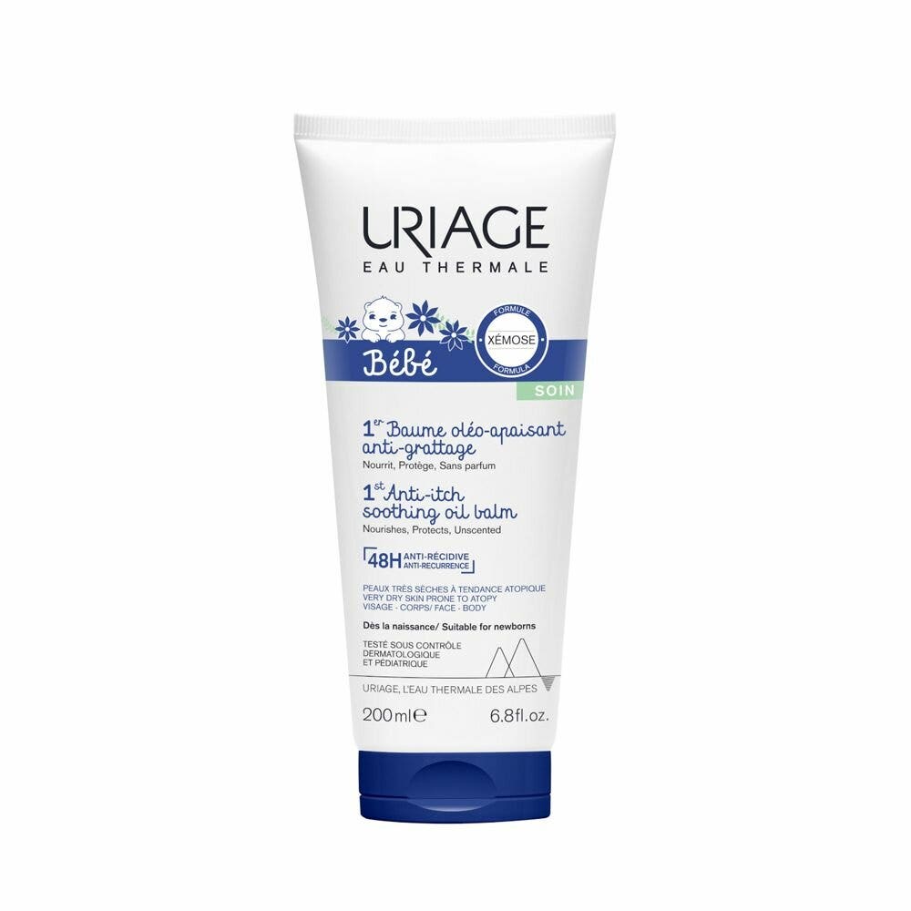 Uriage Premiere Balsamo-Olio Lenitivo Antiprurito Neonati 200ml-1