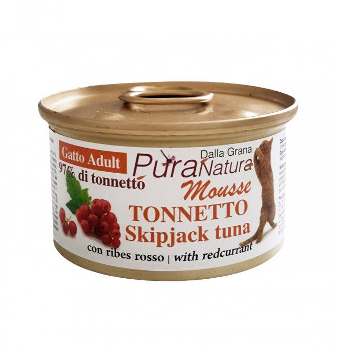 PuraNatura Tonno Cibo Umido Gatti Adulti Scatoletta 85g-3