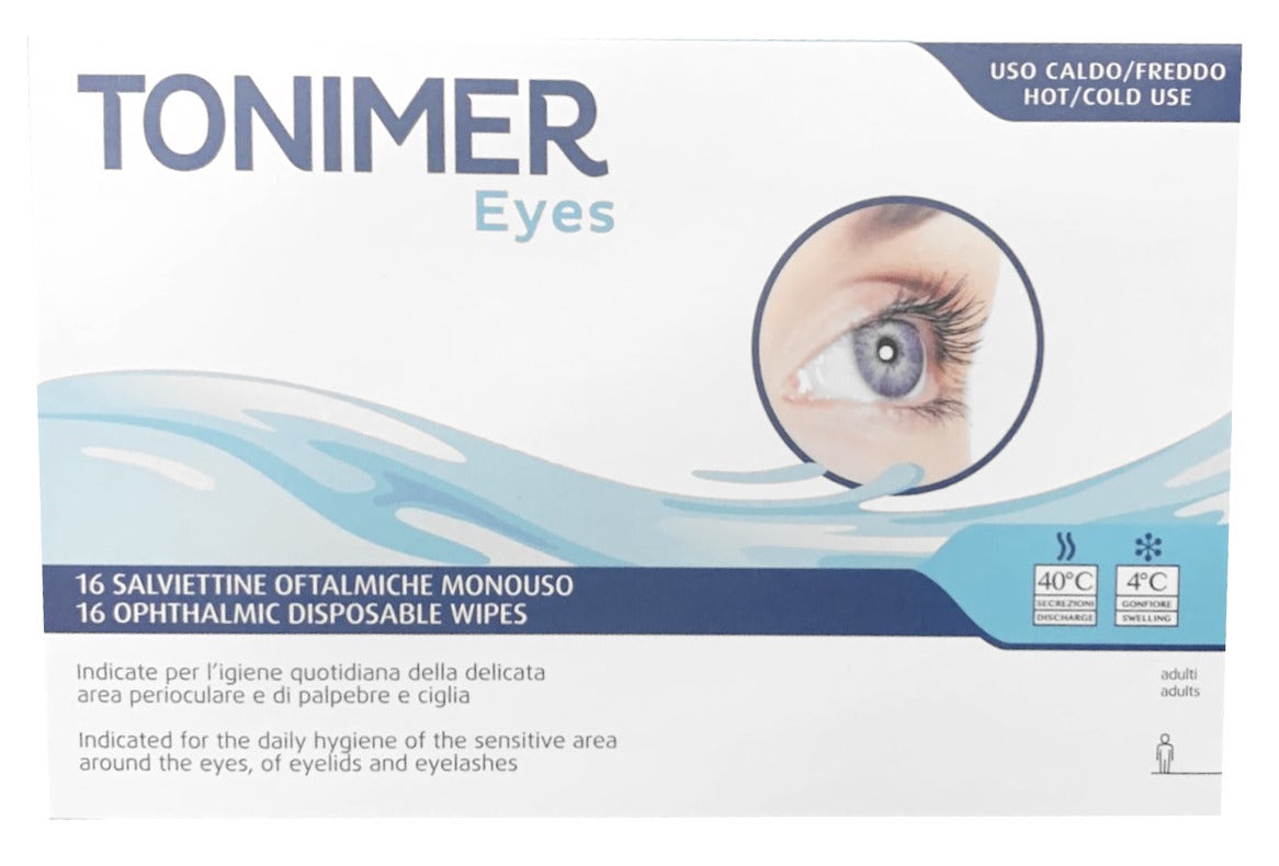 Tonimer Eyes Salviette Oftalmiche 16 Pezzi-3