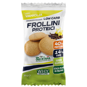 Why Nature Frollini Proteici Vaniglia Gocce Cioccolato 30g  - 1