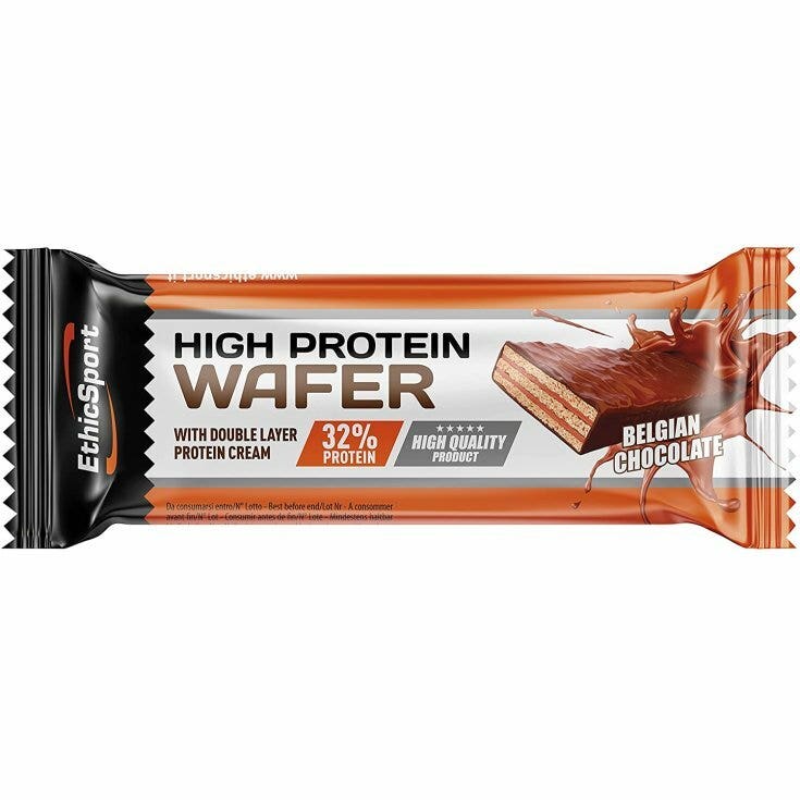 EthicSport High Protein Wafer Belgian Chocolato Barretta Proteica 35g-1