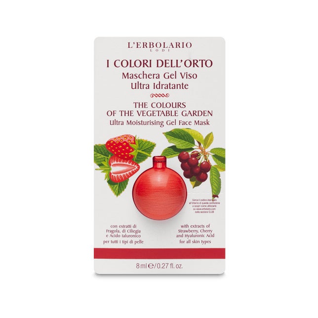 L'Erbolario Maschera Gel Viso Ultra Idratante I Colori dell'Orto 8ml-3