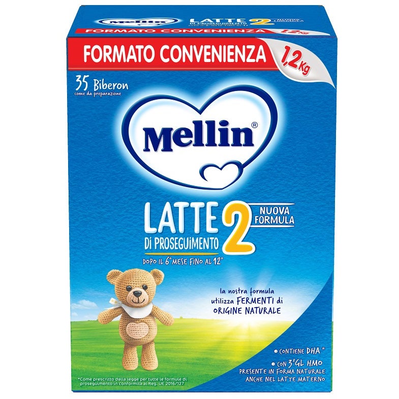 Mellin 2 Latte 1200g  - 2