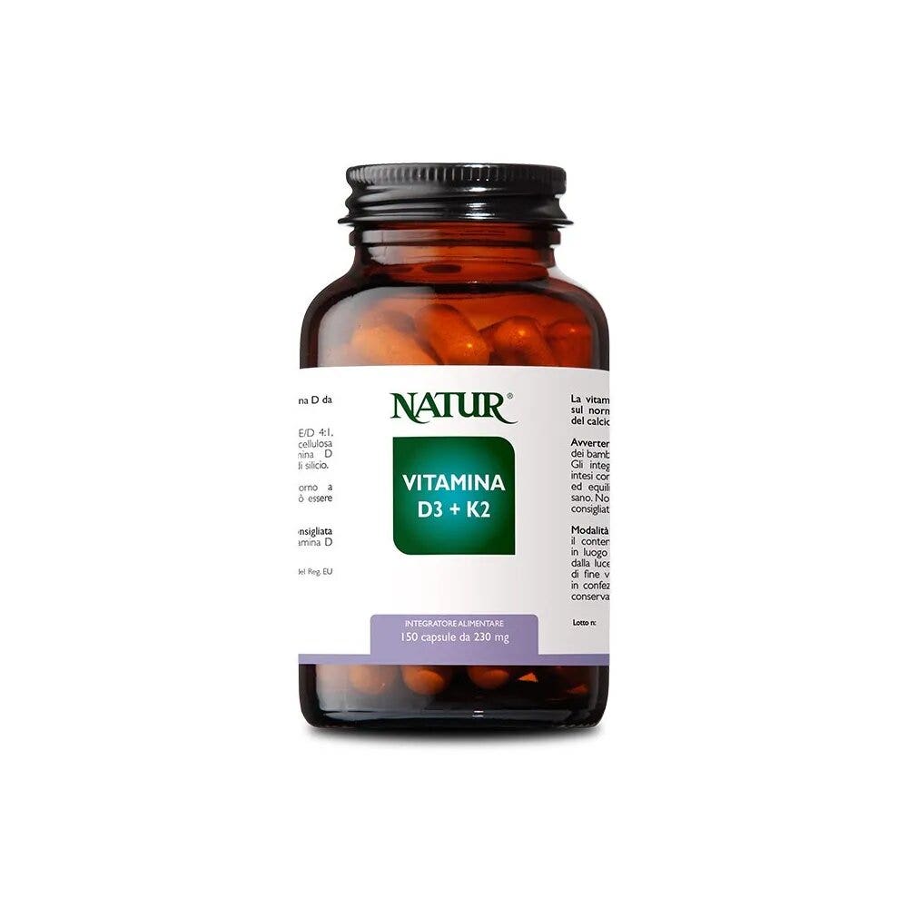 Natur Vitamina D3 + K2 2000 UI 150 Capsule-1