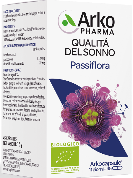 Arkopharma Passiflora 45 Capsule Bio -2